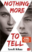 Cover-Bild zum Titel 'Nothing more to tell' von 'Karen M. McManus'