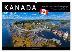 Kanada - eine Reise durch Kanadas einzigartige Provinzen und Territorien (Wandkalender 2025 DIN A2 quer), CALVENDO Monatskalender - Peter Roder