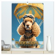 Cover-Bild zum Titel 'Pudelwohl durchs ganze Jahr (hochwertiger Premium Wandkalender 2026 DIN A2 hoch), Kunstdruck in Hochglanz' von 'Renate Utz'