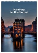 Cover-Bild zum Titel 'Hamburg im Hochformat (Wandkalender 2026 DIN A2 hoch), CALVENDO Monatskalender' von 'Gabriele Rauch'