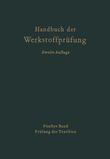 Die Prüfung der Textilien - 