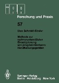 Cover-Bild zum Titel 'Methode zur rechnerunterstützten Einsatzplanung von programmierbaren Handhabungsgeräten' von 'U. Schmidt-Streier'