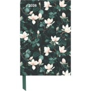 Cover-Bild zum Titel 'Dark Flowers 2026 - Diary - Buchkalender - Taschenkalender - 10x15' von ''