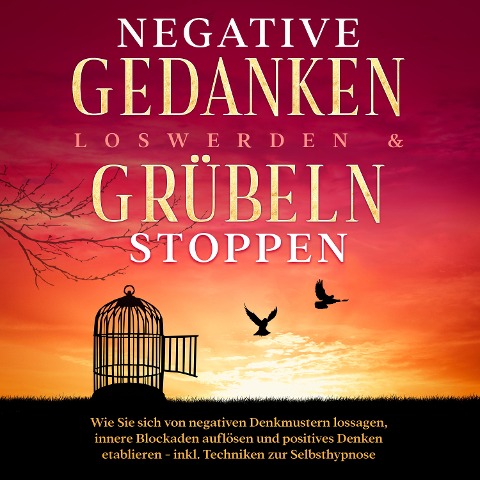 Negative Gedanken loswerden & Grübeln stoppen: Wie Sie sich von negativen Denkmustern lossagen, innere Blockaden auflösen und positives Denken etablieren - inkl. Techniken zur Selbsthypnose - Mareike Grenz