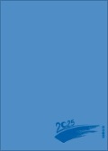 Foto-Malen-Basteln Bastelkalender A5 blau 2025 - 
