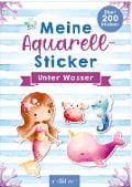Cover-Bild zum Titel 'Meine Aquarell-Sticker - Unter Wasser' von ''