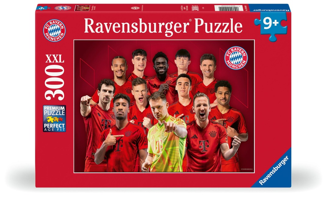 Kinderpuzzle 300 XXL Teile - FC Bayern München Saison 2024/25 - 