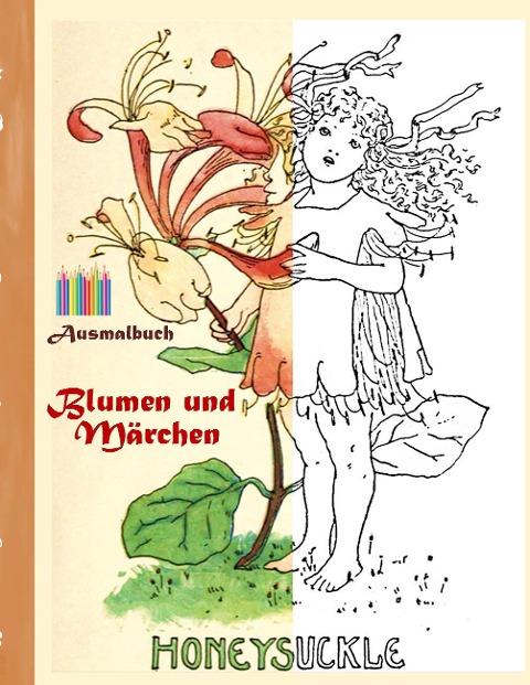 Blumen und Märchen (Ausmalbuch) - Luisa Rose