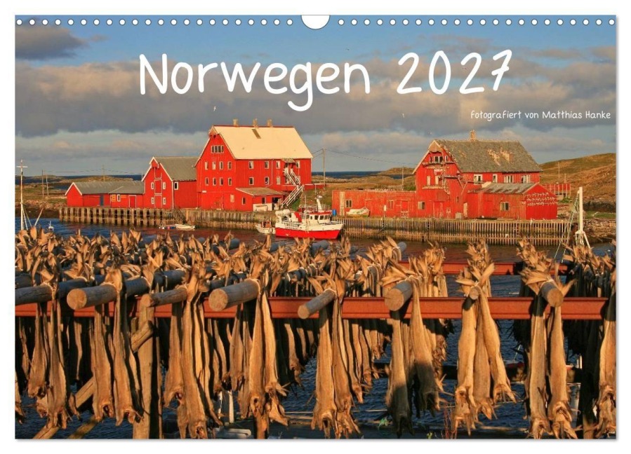 Norwegen 2027 (Wandkalender 2027 DIN A3 quer), CALVENDO Monatskalender - Matthias Hanke
