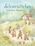 Cover-Bild zum Titel 'Schneewittchen' von 'Jacob Grimm, Wilhelm Grimm, Bernadette Watts'