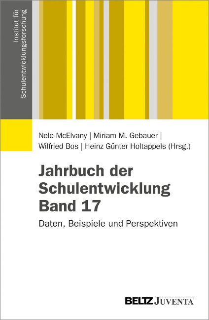 Jahrbuch der Schulentwicklung. Band 17 - 