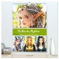 Keltische Mythen. Die magische Anderwelt-Fantasy im Manga-Stil (hochwertiger Premium Wandkalender 2025 DIN A2 hoch), Kunstdruck in Hochglanz - Rose Hurley