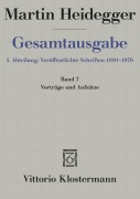 Cover-Bild zum Titel 'Gesamtausgabe. 4 Abteilungen / 1. Abt: Veröffentlichte Schriften / Vorträge und Aufsätze (1936-1953)' von 'Martin Heidegger'