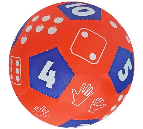 HANDS ON Lernspielball Zahlen und Mengen im Zahlenraum bis 10 - 