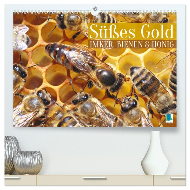 Süßes Gold: Imker, Bienen & Honig (hochwertiger Premium Wandkalender 2026 DIN A2 quer), Kunstdruck in Hochglanz - Calvendo Calvendo