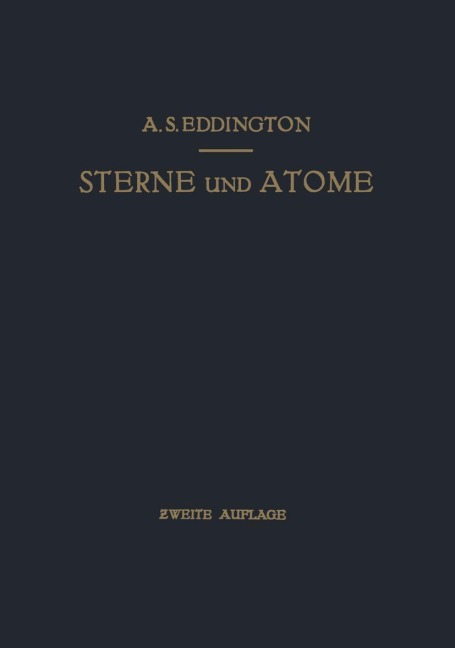Sterne und Atome - Arthur Stanley Eddington, O. F. Bollnow