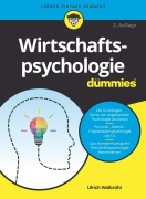Cover-Bild zum Titel 'Wirtschaftspsychologie für Dummies' von 'Ulrich Walbrühl'