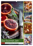 Cover-Bild zum Titel 'Das Gourmet Jahr (Wandkalender 2026 DIN A2 hoch), CALVENDO Monatskalender' von 'Steffen Gierok-Latniak'