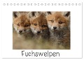 Fuchswelpen (Tischkalender 2024 DIN A5 quer), CALVENDO Monatskalender - Gabi Marklein
