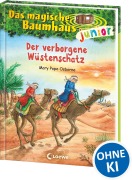 Cover-Bild zum Titel 'Das magische Baumhaus junior (Band 31) - Der verborgene Wüstenschatz' von 'Mary Pope Osborne'