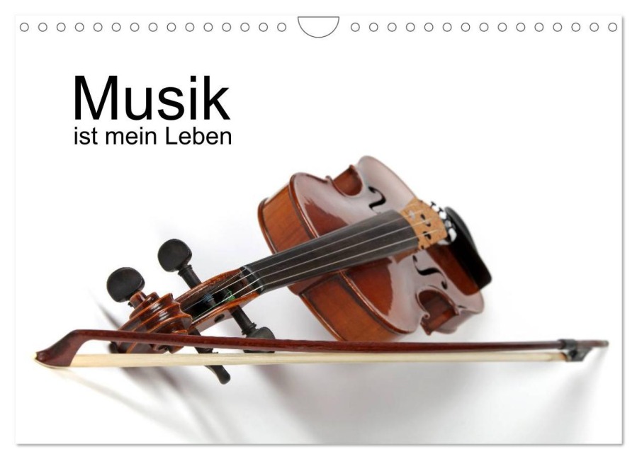 Musik ist mein Leben (Wandkalender 2026 DIN A4 quer), CALVENDO Monatskalender - Klaus Eppele