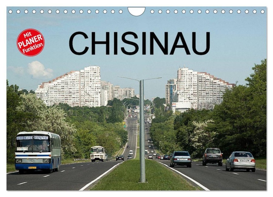 Chisinau (Wandkalender 2027 DIN A4 quer), CALVENDO Monatskalender - Christian Hallweger