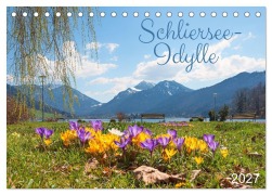 Cover-Bild zum Titel 'Schliersee-Idylle (Tischkalender 2027 DIN A5 quer), CALVENDO Monatskalender' von 'SusaZoom SusaZoom'
