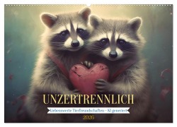 Cover-Bild zum Titel 'Unzertrennlich (Wandkalender 2026 DIN A2 quer), CALVENDO Monatskalender' von 'Cathrin Illgen'