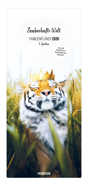 Familienplaner 2026 - Zauberhafte Welt - 