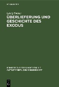 Cover-Bild zum Titel 'Überlieferung und Geschichte des Exodus' von 'Georg Fohrer'