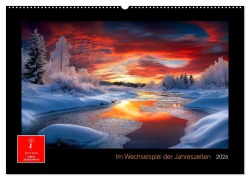 Cover-Bild zum Titel 'Im Wechselspiel der Jahreszeiten (Wandkalender 2026 DIN A2 quer), CALVENDO Monatskalender' von 'Peter Roder'