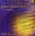 Cover-Bild zum Titel '5 Sinfonien' von 'Johann Gottlieb Graun'