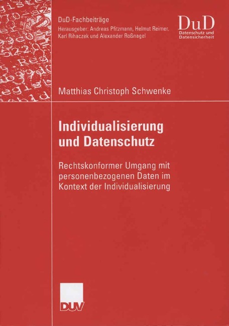 Individualisierung und Datenschutz - Matthias Schwenke