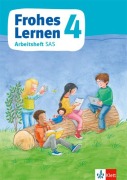Cover-Bild zum Titel 'Frohes Lernen Sprachbuch 4. Arbeitsheft in Schulausgangsschrift Klasse 4. Ausgabe Bayern' von ''