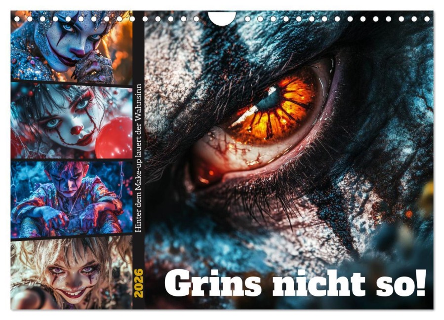 Grins nicht so ! (Wandkalender 2026 DIN A4 quer), CALVENDO Monatskalender - Steffen Gierok-Latniak