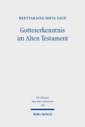 Cover-Bild zum Titel 'Gotteserkenntnis im Alten Testament' von 'Reettakaisa Sofia Salo'