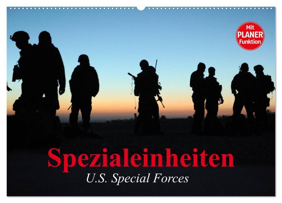 Spezialeinheiten ¿ U.S. Special Forces (Wandkalender 2025 DIN A2 quer), CALVENDO Monatskalender - Elisabeth Stanzer