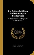 Die Zulässigkeit Einer Stellvertretung Im Besitzerwerb: Nach Dem Rechte Des Bürgerlichen Gesetzbuches ... - Hanns Kaemmerer