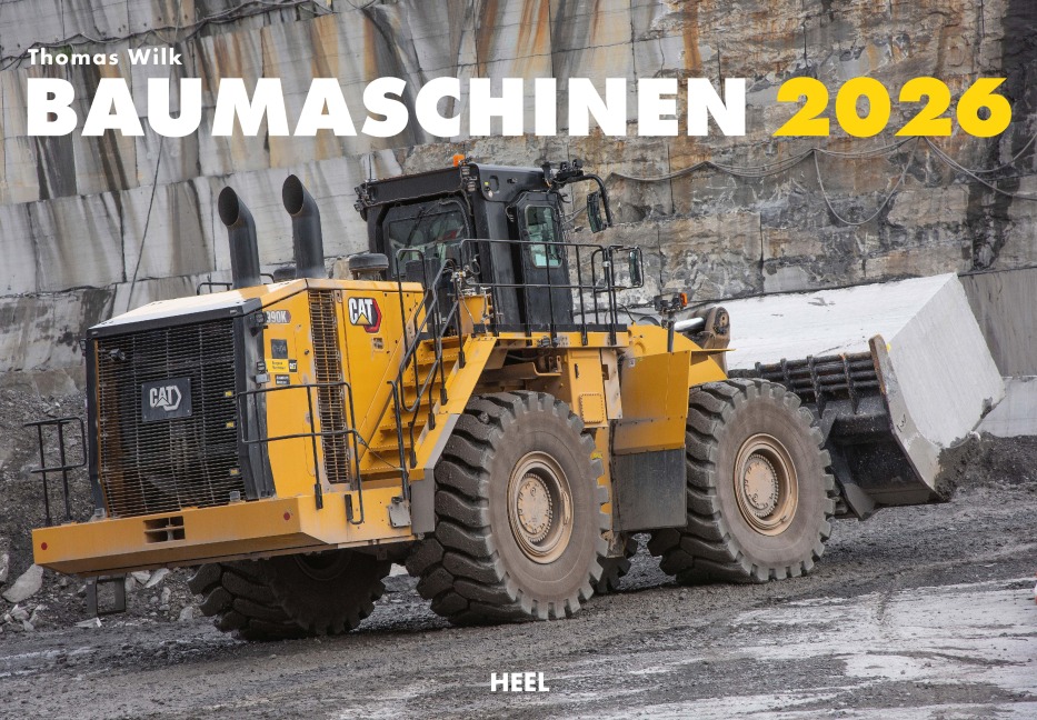 Baumaschinen Kalender 2026 - Thomas Wilk