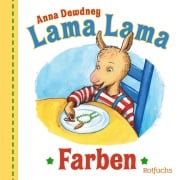 Cover-Bild zum Titel 'Lama Lama Farben' von 'Anna Dewdney'