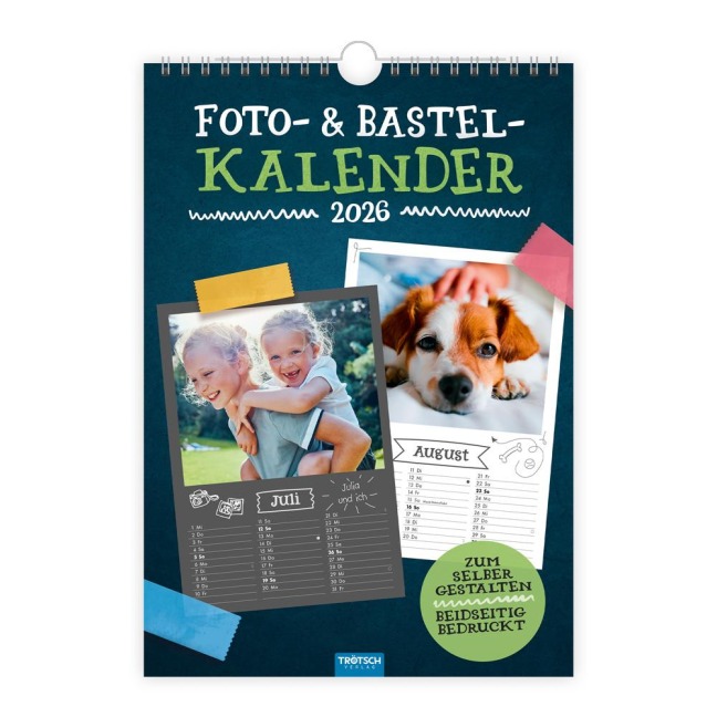Trötsch Foto- und Bastelkalender A4 2026 - 