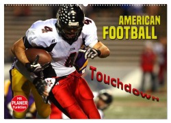 Cover-Bild zum Titel 'American Football - Touchdown (Wandkalender 2026 DIN A2 quer), CALVENDO Monatskalender' von 'Renate Bleicher'