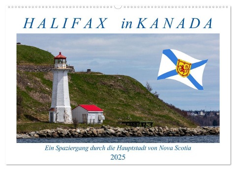 Halifax in Kanada (Wandkalender 2025 DIN A2 quer), CALVENDO Monatskalender - Roland Brack