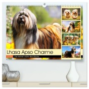 Lhasa Apso Charme. Die kleinen Hüter des Glücks (hochwertiger Premium Wandkalender 2026 DIN A2 quer), Kunstdruck in Hochglanz - Rose Hurley