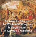 Cover-Bild zum Titel 'Measure for Measure/ Maass fur Maass' von 'William Shakespeare'