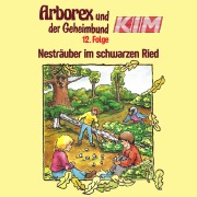 Cover-Bild zum Titel '12: Nesträuber im schwarzen Ried' von 'Fritz Hellmann, Erika Immen, Alexander Ester, Peter Thomas'