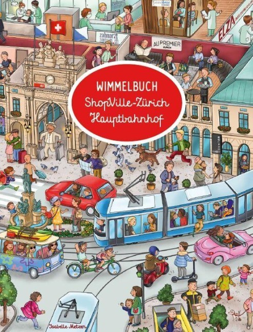 Wimmelbuch ShopVille-Zürich Hauptbahnhof - 