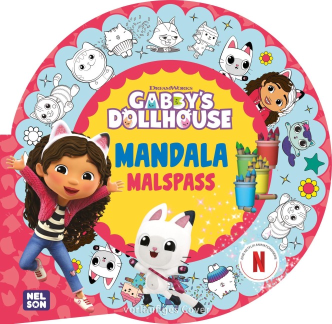 Gabby's Dollhouse: Mandala-Malspaß - 