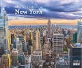 Über den Dächern von New York 2025 - Städte-Reise-Kalender - Querformat 60 x 50 cm - Spiralbindung - 