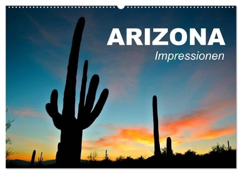 Arizona ¿ Impressionen (Wandkalender 2025 DIN A2 quer), CALVENDO Monatskalender - Elisabeth Stanzer